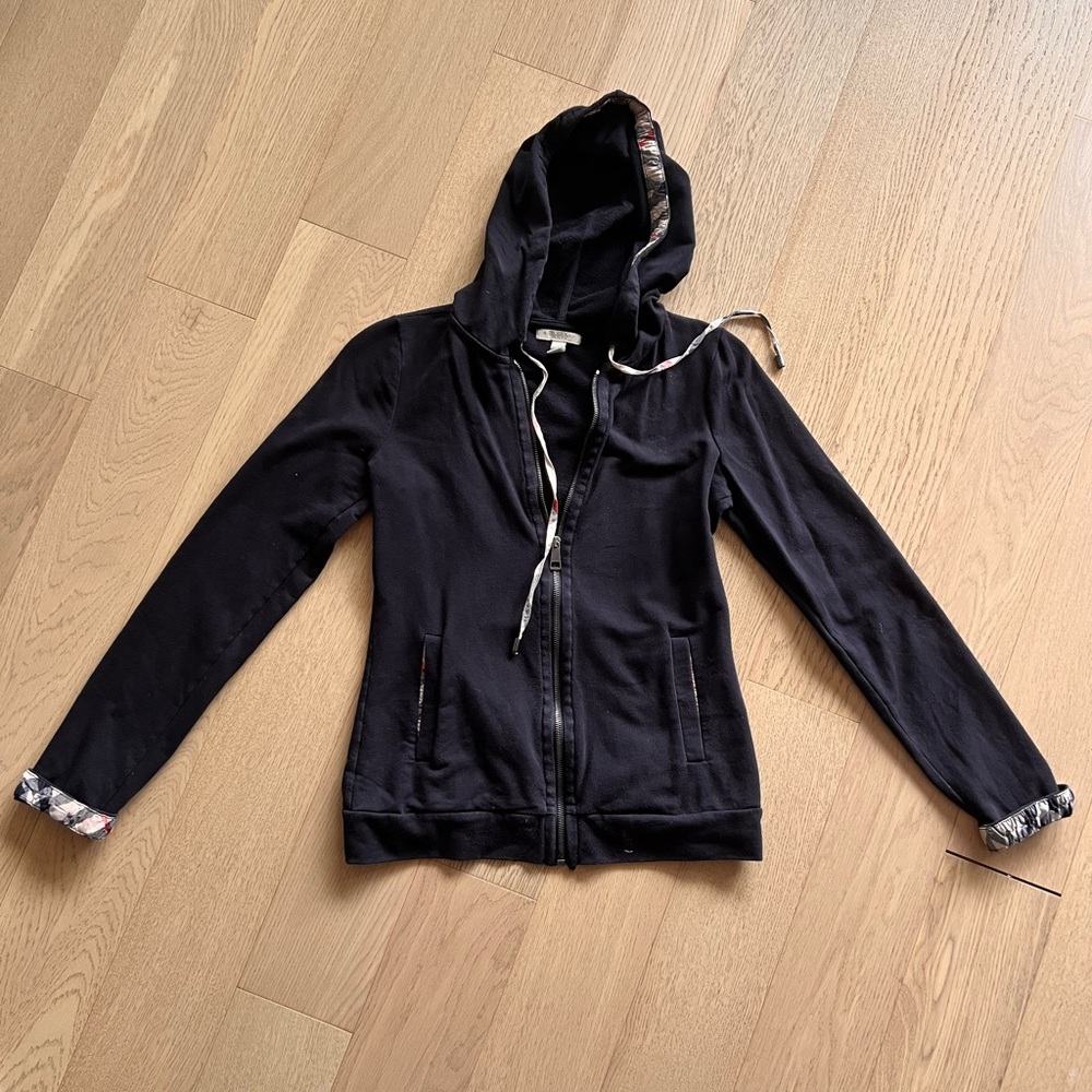 Burberry Brit hoodie with zipper, size S
